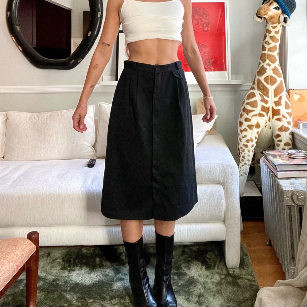 Vintage Ambiance Paris Midi Tailored Skirt